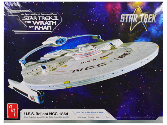 Skill 2 Model Kit U.S.S. Reliant NCC-1864 Space Craft "Star Trek II: The Wrath of Khan" (1982) Movie 1/537 Scale by AMT <h2>Skill AMT</h2> <p>High-quality diecast car perfect for collectors and enthus