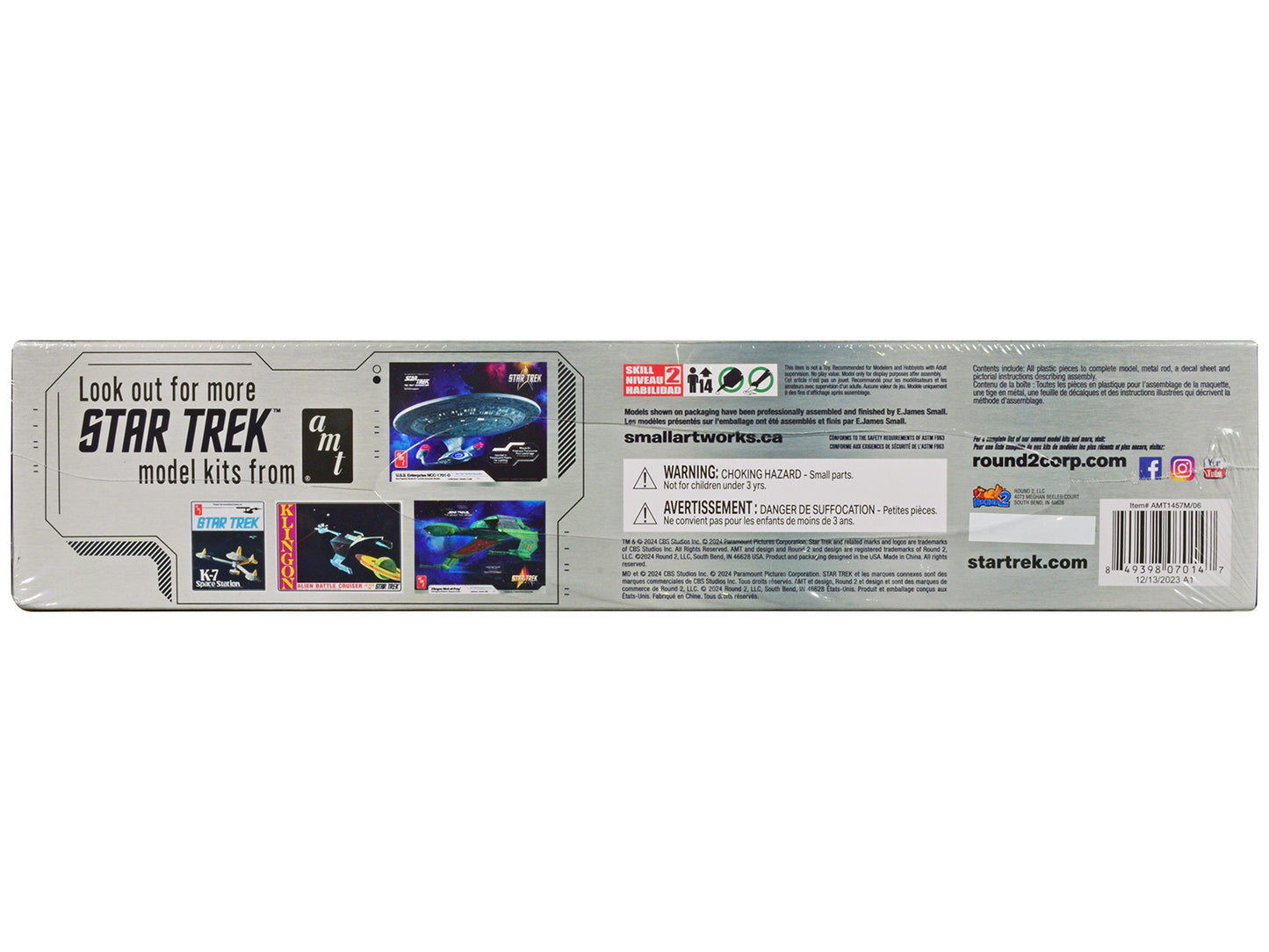 Skill 2 Model Kit U.S.S. Reliant NCC-1864 Space Craft "Star Trek II: The Wrath of Khan" (1982) Movie 1/537 Scale by AMT <h2>Skill AMT</h2> <p>High-quality diecast car perfect for collectors and enthus
