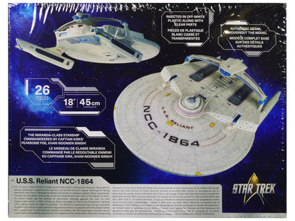 Skill 2 Model Kit U.S.S. Reliant NCC-1864 Space Craft "Star Trek II: The Wrath of Khan" (1982) Movie 1/537 Scale by AMT <h2>Skill AMT</h2> <p>High-quality diecast car perfect for collectors and enthus