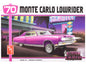 Skill 2 Model Kit 1970 Chevrolet Monte Carlo Lowrider "Kustom Kruisers" 1/25 Scale by AMT <h2>Skill AMT</h2> <p>High-quality diecast car perfect for collectors and enthusiasts. Features detailed inter