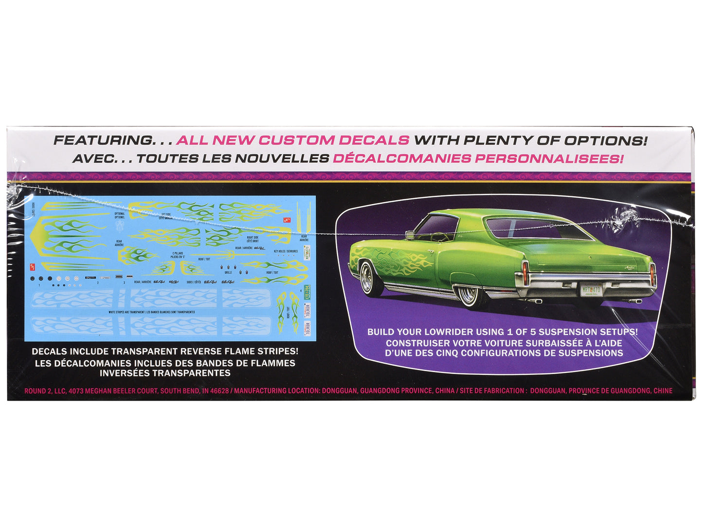 Skill 2 Model Kit 1970 Chevrolet Monte Carlo Lowrider "Kustom Kruisers" 1/25 Scale by AMT <h2>Skill AMT</h2> <p>High-quality diecast car perfect for collectors and enthusiasts. Features detailed inter