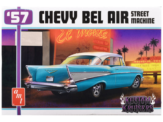 Skill 2 Model Kit 1957 Chevrolet Bel Air Street Machine "Kustom Kruisers" 1/25 Scale by AMT <h2>Skill AMT</h2> <p>High-quality diecast car perfect for collectors and enthusiasts. Features detailed int