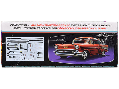 Skill 2 Model Kit 1957 Chevrolet Bel Air Street Machine "Kustom Kruisers" 1/25 Scale by AMT <h2>Skill AMT</h2> <p>High-quality diecast car perfect for collectors and enthusiasts. Features detailed int