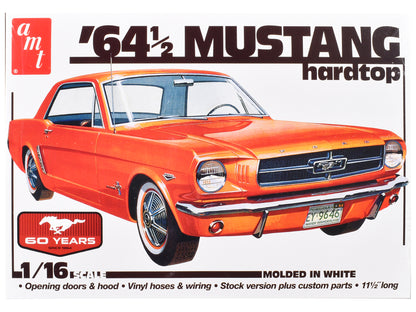 Skill 3 Model Kit 1964 1/2 Ford Mustang Coupe 60th Anniversary 1/16 Scale by AMT <h2>Skill AMT</h2> <p>High-quality diecast car perfect for collectors and enthusiasts. Features detailed interior exter