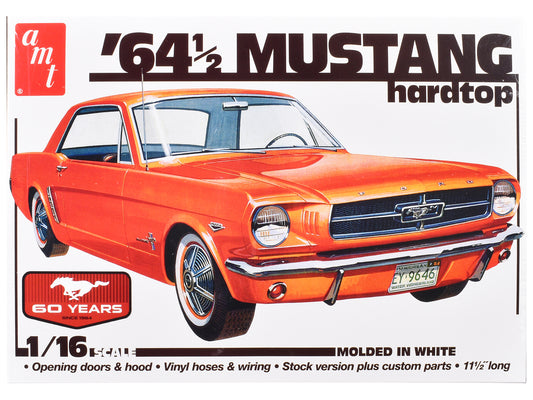 Skill 3 Model Kit 1964 1/2 Ford Mustang Coupe 60th Anniversary 1/16 Scale by AMT <h2>Skill AMT</h2> <p>High-quality diecast car perfect for collectors and enthusiasts. Features detailed interior exter