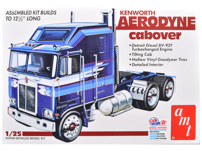 Skill 3 Model Kit Kenworth Aerodyne Cabover Truck Tractor 1/25 Scale by AMT <h2>Skill AMT</h2> <p>High-quality diecast car perfect for collectors and enthusiasts. Features detailed interior exterior c