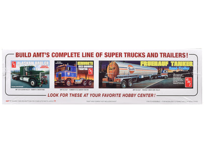 Skill 3 Model Kit Kenworth Aerodyne Cabover Truck Tractor 1/25 Scale by AMT <h2>Skill AMT</h2> <p>High-quality diecast car perfect for collectors and enthusiasts. Features detailed interior exterior c