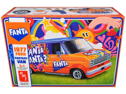 Skill 2 Model Kit 1977 Ford Custom Van "Fanta" 1/25 Scale by AMT <h2>Skill AMT</h2> <p>High-quality diecast car perfect for collectors and enthusiasts. Features detailed interior exterior craftsmanshi