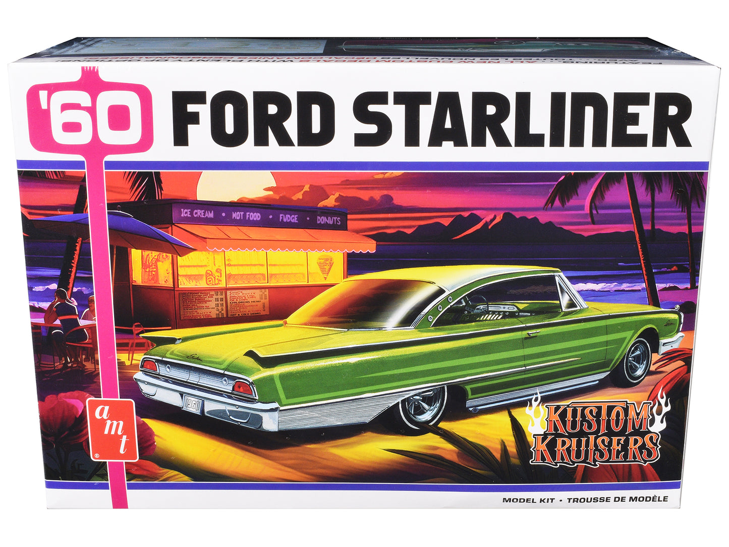 Skill 2 Model Kit 1960 Ford Starliner "Kustom Kruisers" 1/25 Scale by AMT <h2>Skill AMT</h2> <p>High-quality diecast car perfect for collectors and enthusiasts. Features detailed interior exterior cra
