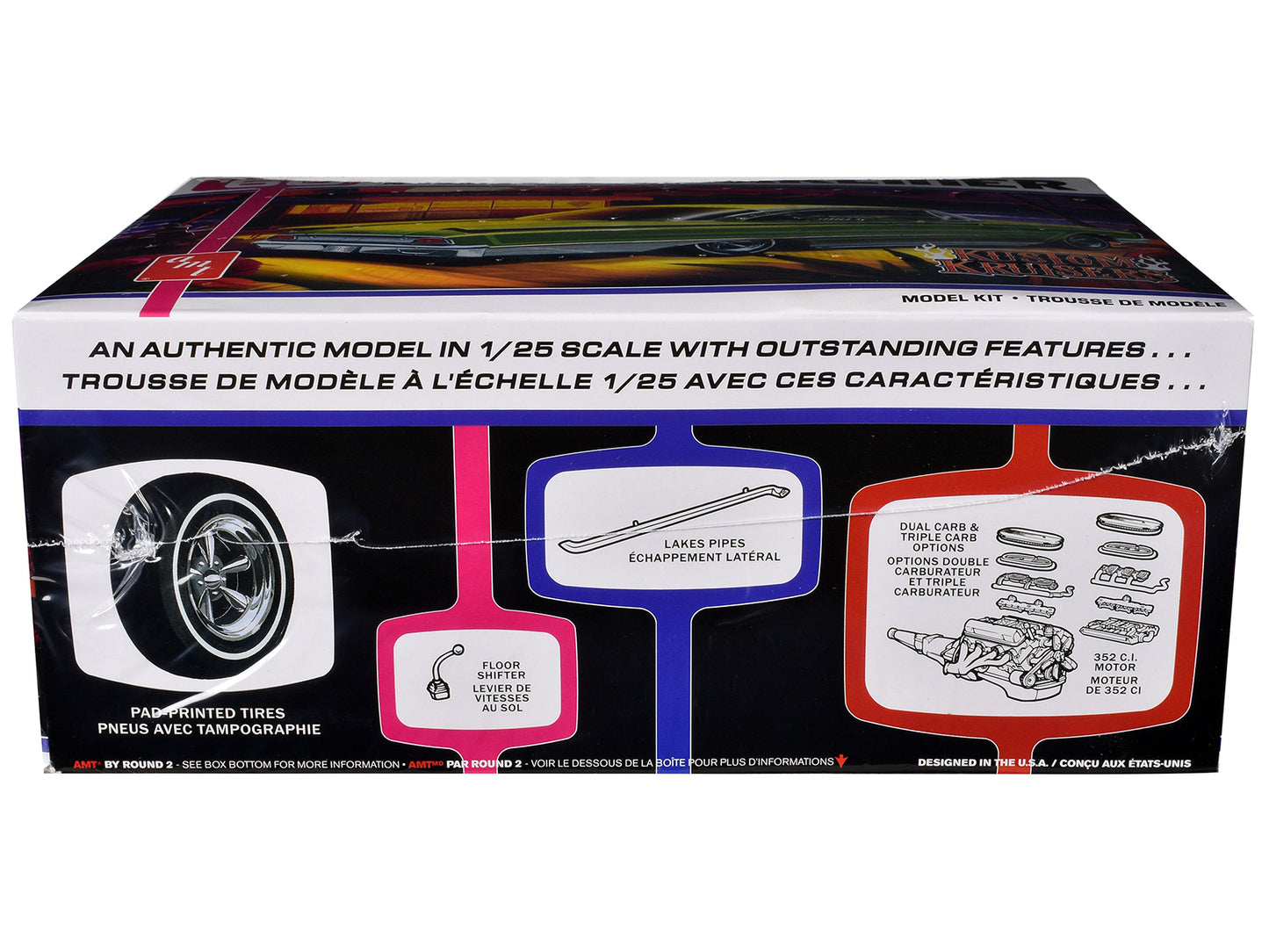 Skill 2 Model Kit 1960 Ford Starliner "Kustom Kruisers" 1/25 Scale by AMT <h2>Skill AMT</h2> <p>High-quality diecast car perfect for collectors and enthusiasts. Features detailed interior exterior cra