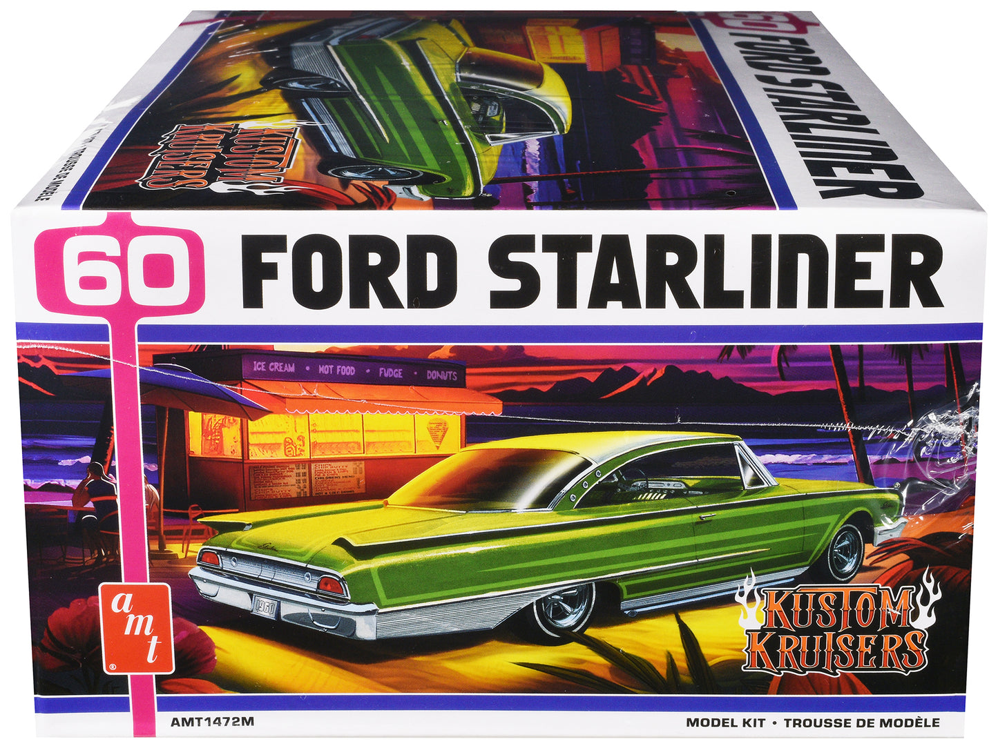 Skill 2 Model Kit 1960 Ford Starliner "Kustom Kruisers" 1/25 Scale by AMT <h2>Skill AMT</h2> <p>High-quality diecast car perfect for collectors and enthusiasts. Features detailed interior exterior cra
