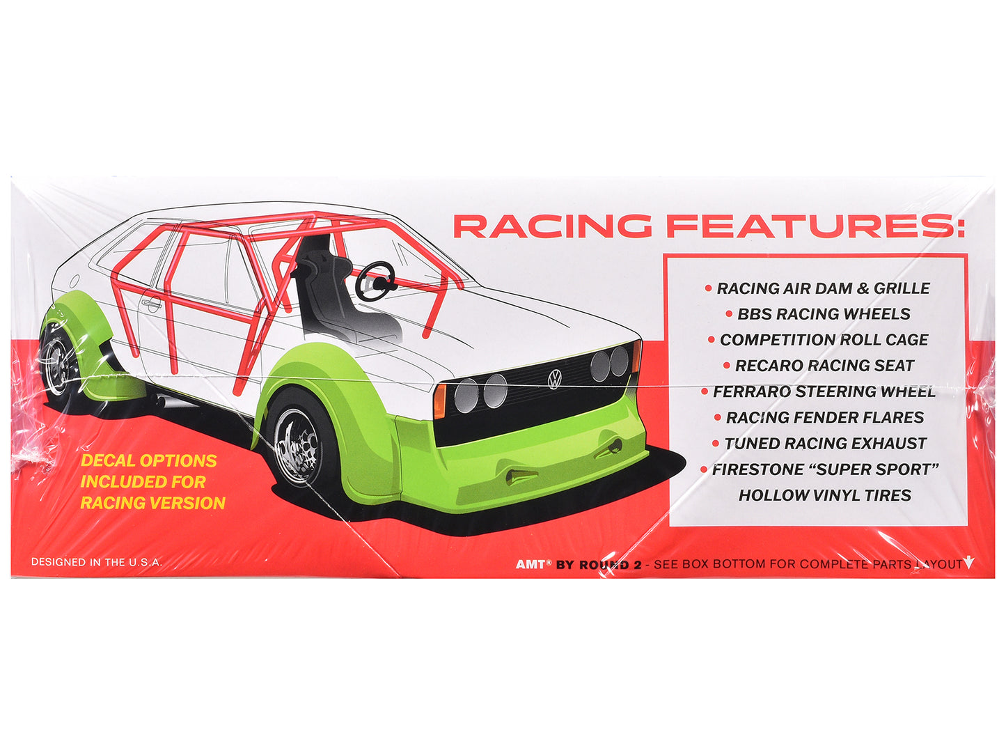 Skill 2 Model Kit Volkswagen Scirocco "T/A Champ" 1/25 Scale by AMT <h2>Skill AMT</h2> <p>High-quality diecast car perfect for collectors and enthusiasts. Features detailed interior exterior craftsman