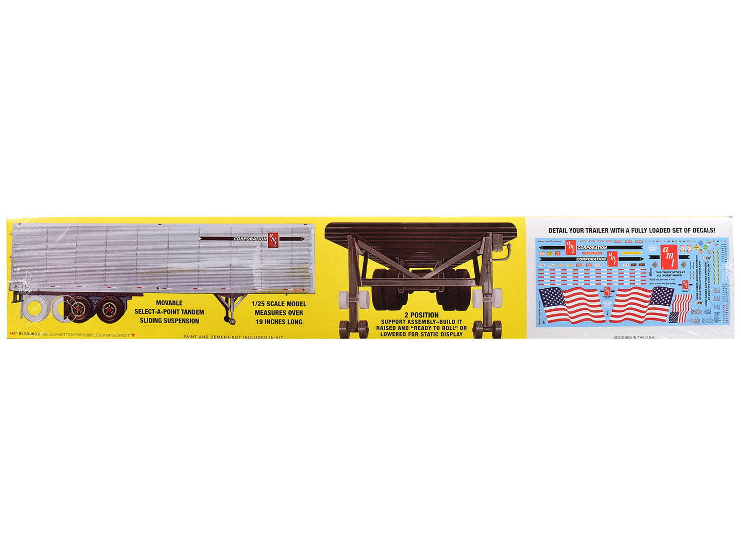 Skill 3 Model Kit Fruehauf FB Beaded Panel Van Trailer 1/25 Scale by AMT <h2>Skill AMT</h2> <p>High-quality diecast car perfect for collectors and enthusiasts. Features detailed interior exterior craf