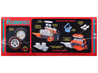 Skill 2 Model Kit 1969 Plymouth GTX Hardtop 1/25 Scale by AMT <h2>Skill AMT</h2> <p>High-quality diecast car perfect for collectors and enthusiasts. Features detailed interior exterior craftsmanship,
