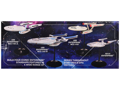 Skill 2 Model Kit U.S.S. Enterprise Four Ship Set "Star Trek" 1/2500 Scale by AMT <h2>Skill AMT</h2> <p>High-quality diecast car perfect for collectors and enthusiasts. Features detailed interior exte