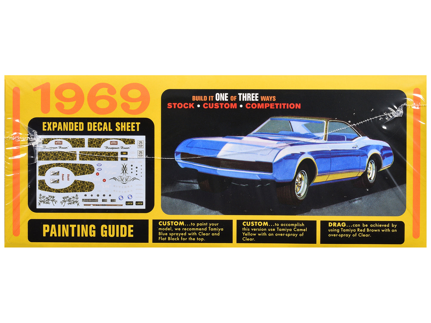 Skill 2 Model Kit 1969 Buick Riviera 1/25 Scale by AMT <h2>Skill AMT</h2> <p>High-quality diecast car perfect for collectors and enthusiasts. Features detailed interior exterior craftsmanship, realist