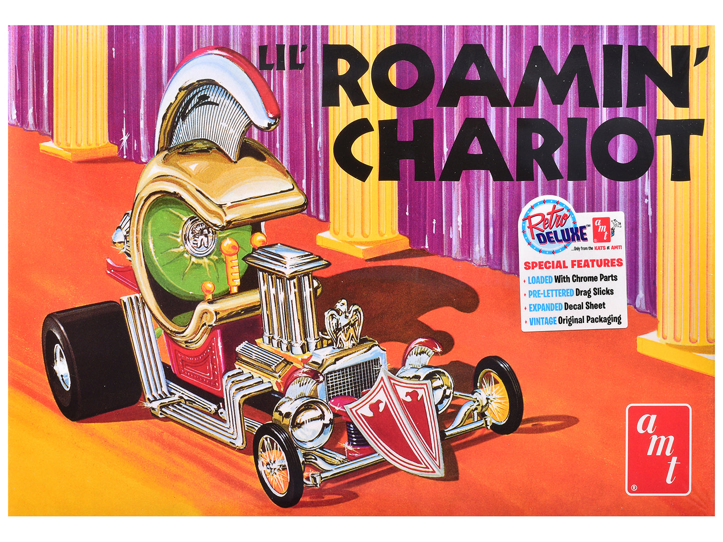 Skill 2 Model Kit "Lil' Roamin'" Chariot Show Rod 1/25 Scale by AMT <h2>Skill AMT</h2> <p>High-quality diecast car perfect for collectors and enthusiasts. Features detailed interior exterior craftsman