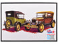 Skill 2 Model Kit 1927 Ford Model T Touring 2 in 1 Kit 1/25 Scale Model by AMT