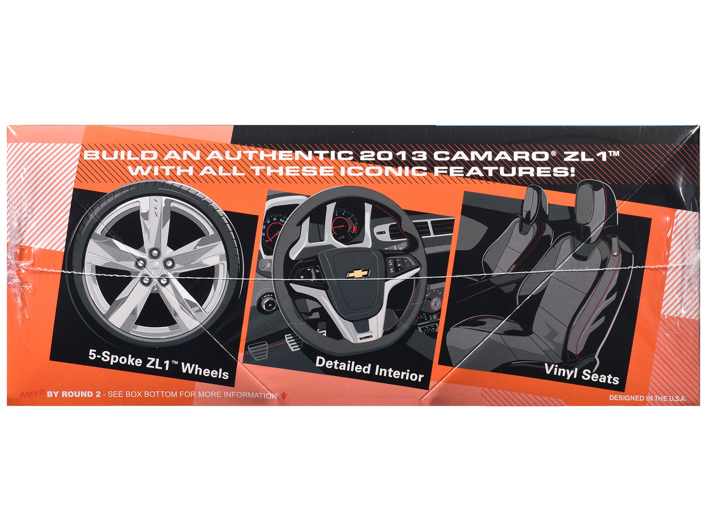 Skill 2 Model Kit 2013 Chevrolet Camaro ZL1 1/25 Scale by AMT <h2>Skill AMT</h2> <p>High-quality diecast car perfect for collectors and enthusiasts. Features detailed interior exterior craftsmanship,