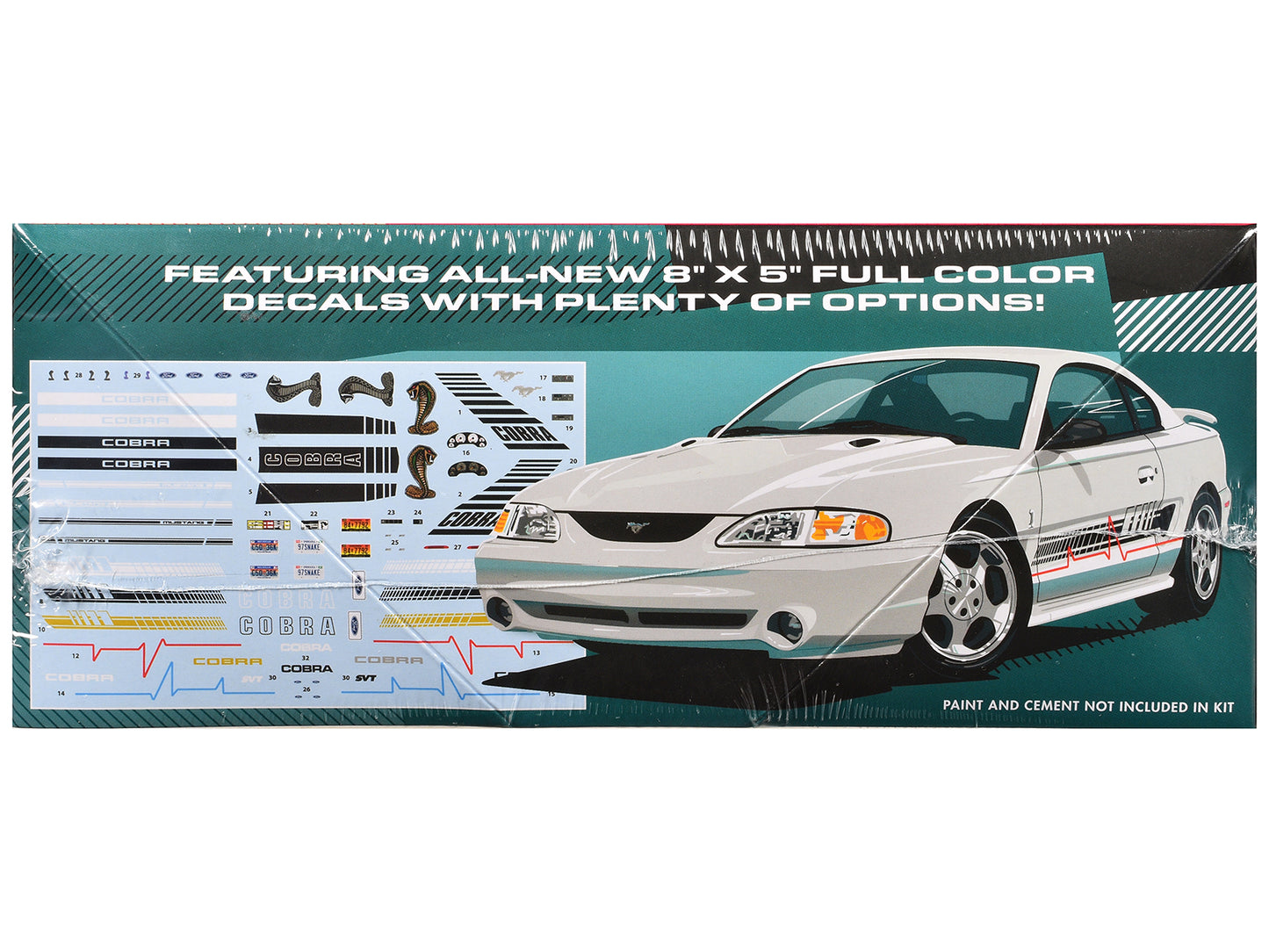 Skill 2 Model Kit 1997 Ford Mustang Cobra 1/25 Scale by AMT <h2>Skill AMT</h2> <p>High-quality diecast car perfect for collectors and enthusiasts. Features detailed interior exterior craftsmanship, re