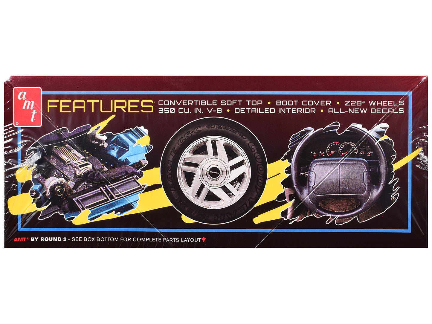 Skill 2 Model Kit 1996 Chevrolet Camaro Z28 Convertible 1/25 Scale by AMT <h2>Skill AMT</h2> <p>High-quality diecast car perfect for collectors and enthusiasts. Features detailed interior exterior cra