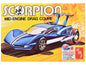 Skill 3 Model Kit Scorpion Mid-Engine Drag Coupe 1/25 Scale by AMT <h2>Skill AMT</h2> <p>High-quality diecast car perfect for collectors and enthusiasts. Features detailed interior exterior craftsmans