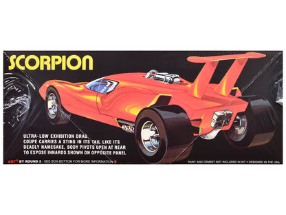 Skill 3 Model Kit Scorpion Mid-Engine Drag Coupe 1/25 Scale by AMT <h2>Skill AMT</h2> <p>High-quality diecast car perfect for collectors and enthusiasts. Features detailed interior exterior craftsmans