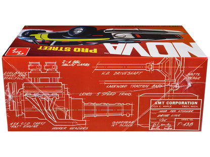 Skill 2 Model Kit Chevrolet Nova Pro Street 1/25 Scale by AMT <h2>Skill AMT</h2> <p>High-quality diecast car perfect for collectors and enthusiasts. Features detailed interior exterior craftsmanship,