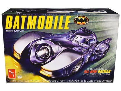 Skill 2 Model Kit Batmobile with Seated Batman Figure "Batman" (1989) Movie 1/25 Scale by AMT <h2>Skill AMT</h2> <p>High-quality diecast car perfect for collectors and enthusiasts. Features detailed i