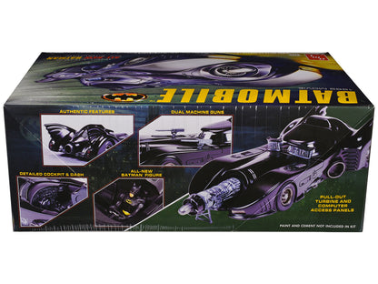 Skill 2 Model Kit Batmobile with Seated Batman Figure "Batman" (1989) Movie 1/25 Scale by AMT <h2>Skill AMT</h2> <p>High-quality diecast car perfect for collectors and enthusiasts. Features detailed i