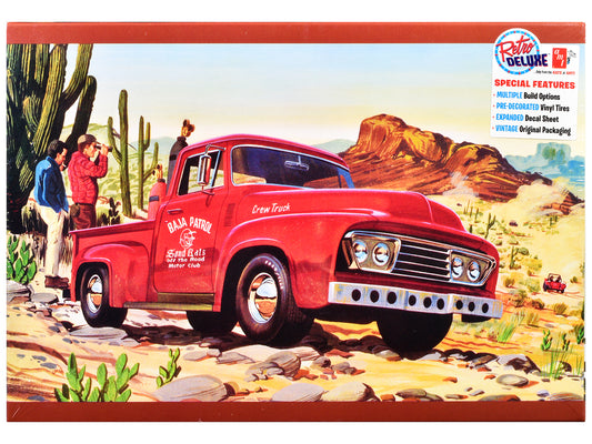 Skill 2 Model Kit 1953 Ford Pickup Truck "Baja Patrol" 1/25 Scale by AMT <h2>Skill AMT</h2> <p>High-quality diecast car perfect for collectors and enthusiasts. Features detailed interior exterior craf