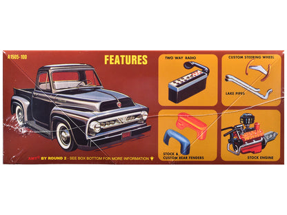 Skill 2 Model Kit 1953 Ford Pickup Truck "Baja Patrol" 1/25 Scale by AMT <h2>Skill AMT</h2> <p>High-quality diecast car perfect for collectors and enthusiasts. Features detailed interior exterior craf
