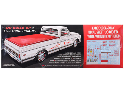 Skill 2 Model Kit 1972 Chevrolet Pickup Truck "Racer's Wedge" 2-in-1 "Coca-Cola" 1/25 Scale by AMT <h2>Skill AMT</h2> <p>High-quality diecast car perfect for collectors and enthusiasts. Features detai