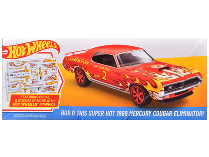 Hot Wheels Skill 2 Model Kit 1969 Mercury Cougar Eliminator "Hot Wheels" 1/25 Scale by AMT <h2>Skill AMT</h2> <p>High-quality diecast car perfect for collectors and enthusiasts. Features detailed inte