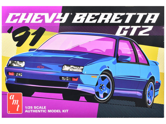 Skill 2 Model Kit 1991 Chevrolet Beretta GTZ 1/25 Scale by AMT <h2>Skill AMT</h2> <p>High-quality diecast car perfect for collectors and enthusiasts. Features detailed interior exterior craftsmanship,