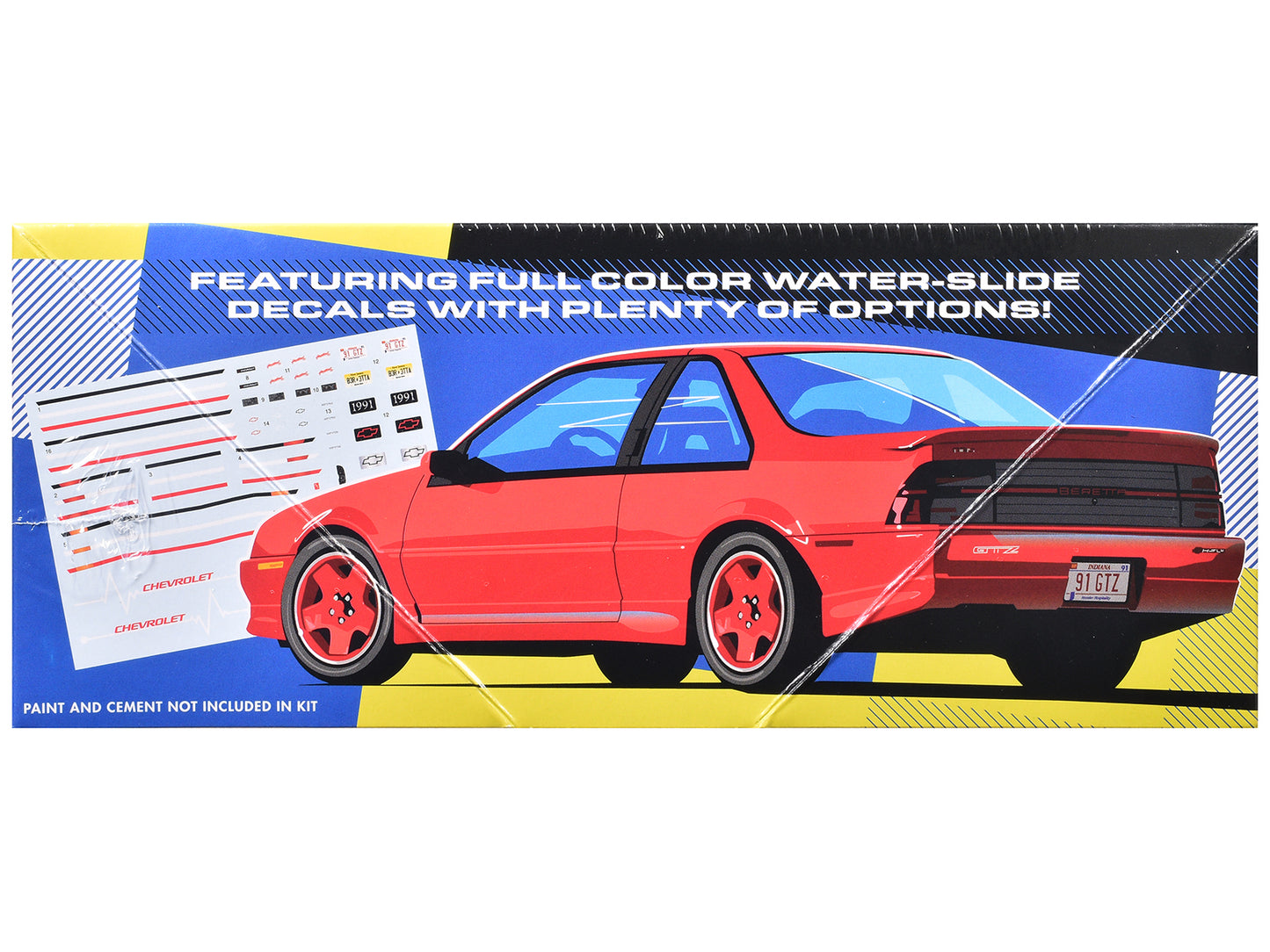 Skill 2 Model Kit 1991 Chevrolet Beretta GTZ 1/25 Scale by AMT <h2>Skill AMT</h2> <p>High-quality diecast car perfect for collectors and enthusiasts. Features detailed interior exterior craftsmanship,