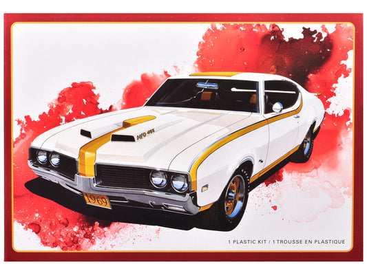 Skill 2 Model Kit 1969 Hurst Oldsmobile Cutlass 1/25 Scale by AMT <h2>Skill AMT</h2> <p>High-quality diecast car perfect for collectors and enthusiasts. Features detailed interior exterior craftsmansh