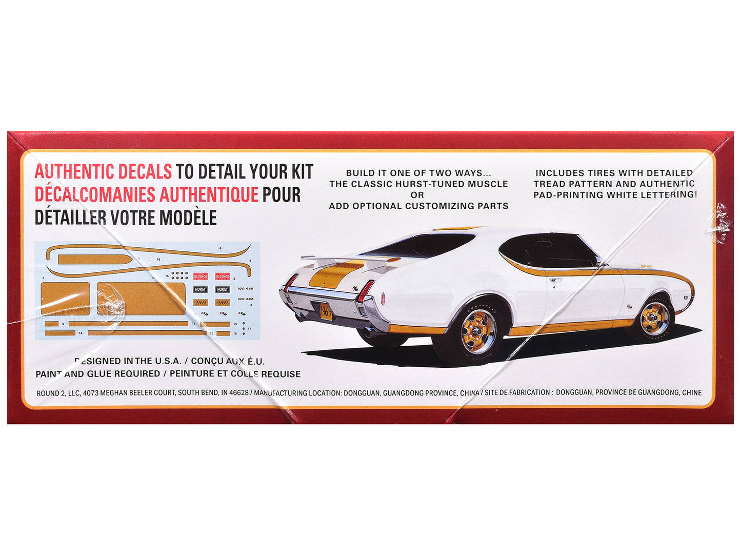 Skill 2 Model Kit 1969 Hurst Oldsmobile Cutlass 1/25 Scale by AMT <h2>Skill AMT</h2> <p>High-quality diecast car perfect for collectors and enthusiasts. Features detailed interior exterior craftsmansh