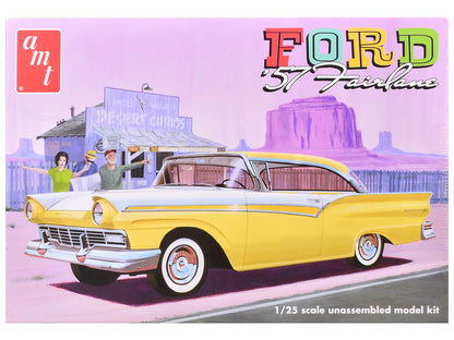 Skill 2 Model Kit 1957 Ford Fairlane Hardtop 3-in-1 1/25 Scale by AMT <h2>Skill AMT</h2> <p>High-quality diecast car perfect for collectors and enthusiasts. Features detailed interior exterior craftsm