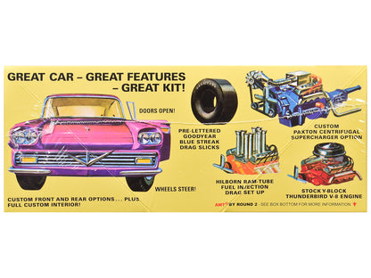 Skill 2 Model Kit 1957 Ford Fairlane Hardtop 3-in-1 1/25 Scale by AMT <h2>Skill AMT</h2> <p>High-quality diecast car perfect for collectors and enthusiasts. Features detailed interior exterior craftsm