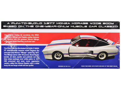 Skill 2 Model Kit 1977 Chevrolet Monza Mirage Wide Body "Street Machine" 1/25 Scale by AMT <h2>Skill AMT</h2> <p>High-quality diecast car perfect for collectors and enthusiasts. Features detailed inte