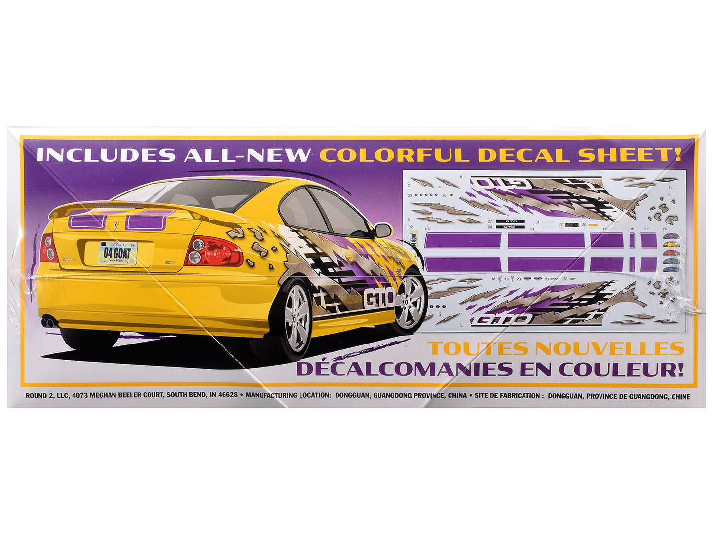 Skill 2 Model Kit 2004 Pontiac GTO 1/25 Scale by AMT <h2>Skill AMT</h2> <p>High-quality diecast car perfect for collectors and enthusiasts. Features detailed interior exterior craftsmanship, realistic