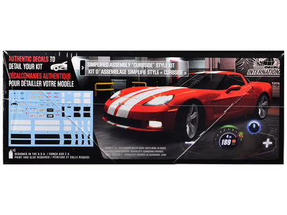 Skill 2 Model Kit of 2012 Chevrolet Corvette Coupe "CSR Racing" 1/25 Scale by AMT <h2>Skill AMT</h2> <p>High-quality diecast car perfect for collectors and enthusiasts. Features detailed interior exte