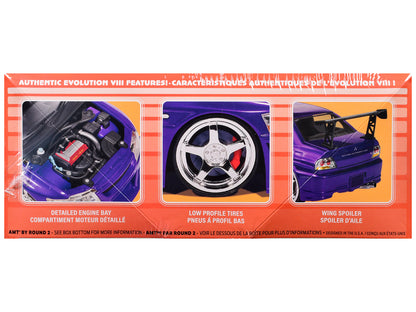 Skill 2 Model Kit 1995 Mitsubishi Lancer Evolution VIII 1/25 Scale by AMT <h2>Skill AMT</h2> <p>High-quality diecast car perfect for collectors and enthusiasts. Features detailed interior exterior cra