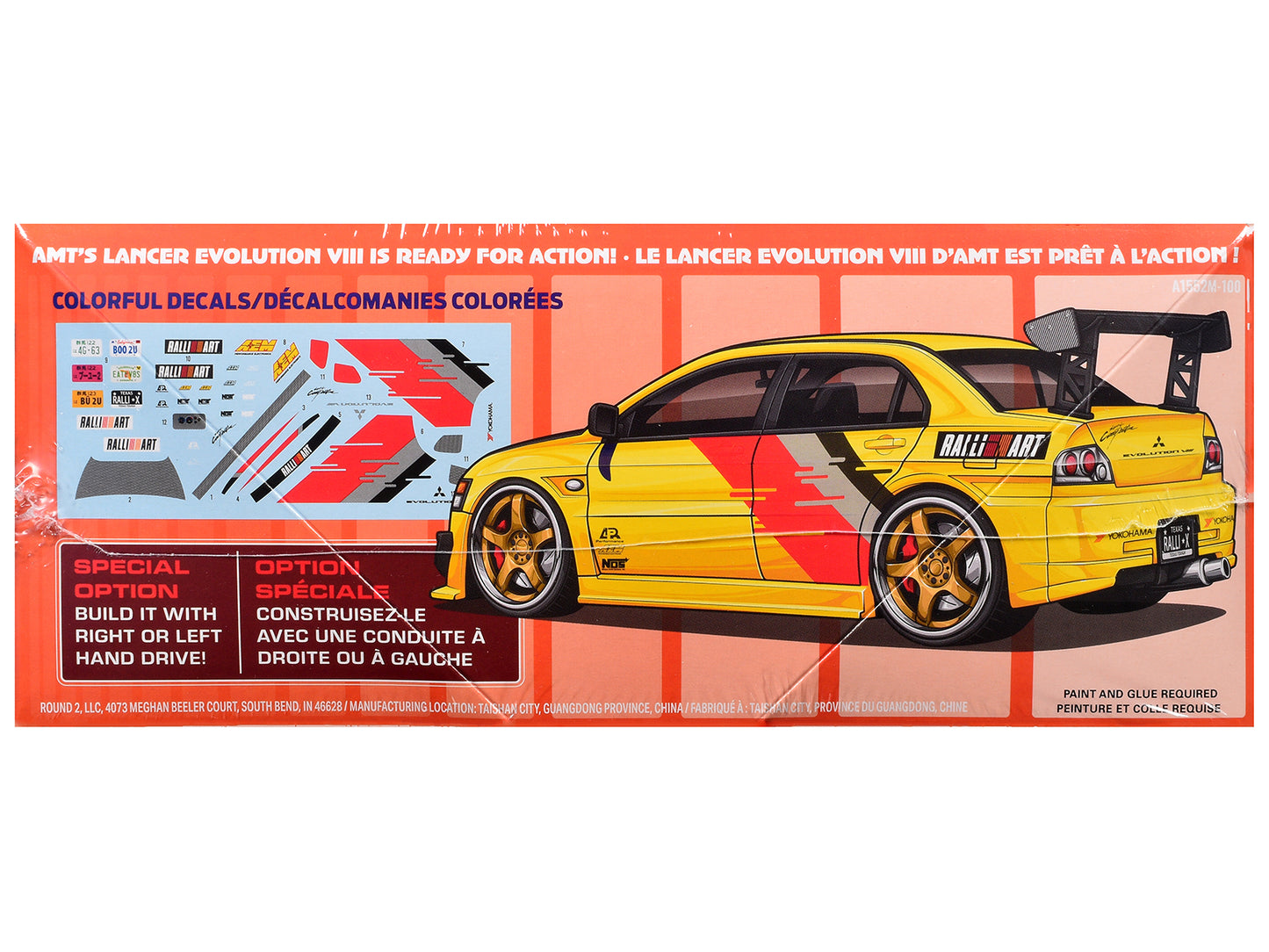 Skill 2 Model Kit 1995 Mitsubishi Lancer Evolution VIII 1/25 Scale by AMT <h2>Skill AMT</h2> <p>High-quality diecast car perfect for collectors and enthusiasts. Features detailed interior exterior cra
