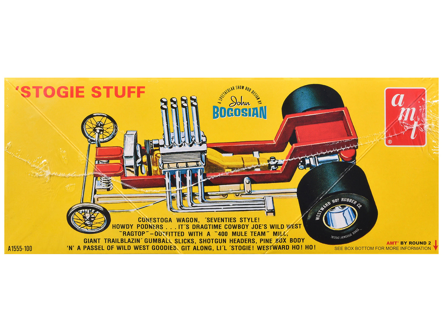 Skill 2 Model Kit Li'l Stogie Show Rod Death Valley Dragger Wagon 1/25 Scale by AMT <h2>Skill AMT</h2> <p>High-quality diecast car perfect for collectors and enthusiasts. Features detailed interior ex