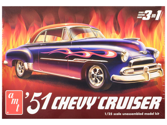Skill 2 Model Kit 1951 Chevrolet Cruiser 3-in-1 1/25 Scale by AMT <h2>Skill AMT</h2> <p>High-quality diecast car perfect for collectors and enthusiasts. Features detailed interior exterior craftsmansh