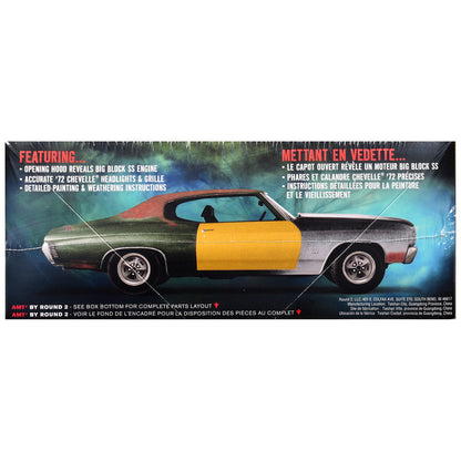 Skill 2 Model Kit 1972 Chevrolet Chevelle SS "Supernatural" (2005-2020) TV Series 1/25 Scale Model by AMT