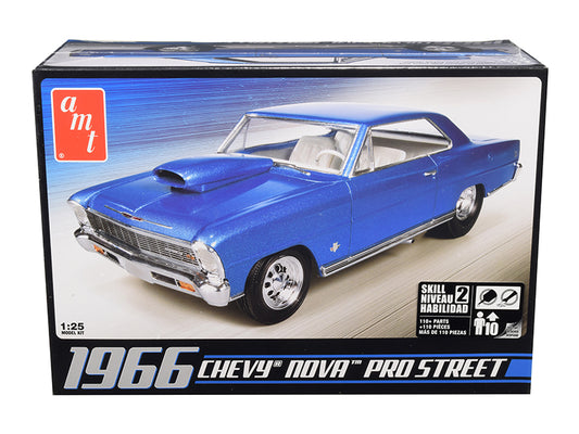 Skill 2 Model Kit 1966 Chevrolet Nova Pro Street 1/25 Scale by AMT <h2>Skill AMT</h2> <p>High-quality diecast car perfect for collectors and enthusiasts. Features detailed interior exterior craftsmans