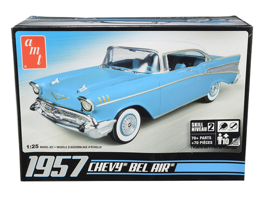 Skill 2 Model Kit 1957 Chevrolet Bel Air 1/25 Scale by AMT <h2>Skill AMT</h2> <p>High-quality diecast car perfect for collectors and enthusiasts. Features detailed interior exterior craftsmanship, rea